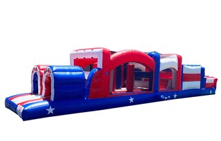 55' Patriotic Obstacle Course (4007)