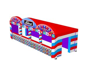 Carnival Game Booth Inflatable (3017)