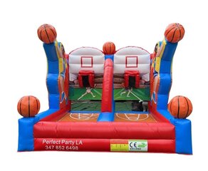 Inflatable Basketball (3001-Blue/White)