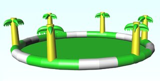 Tropical Pool (33 Foot Diameter)(2015)