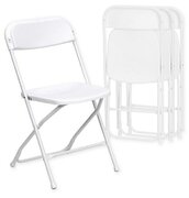 White Folding Chairs 