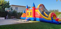 55' large 5 in 1 Obstacle Course Combo 