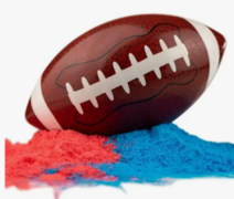 Sports Themed Gender Reveal