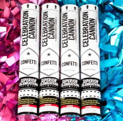 Gender Reveal Cannon Kit