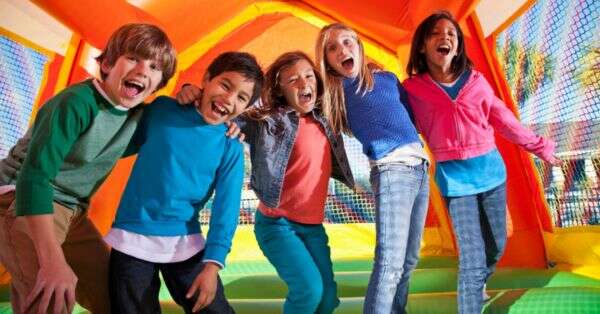 how much space for bounce house
