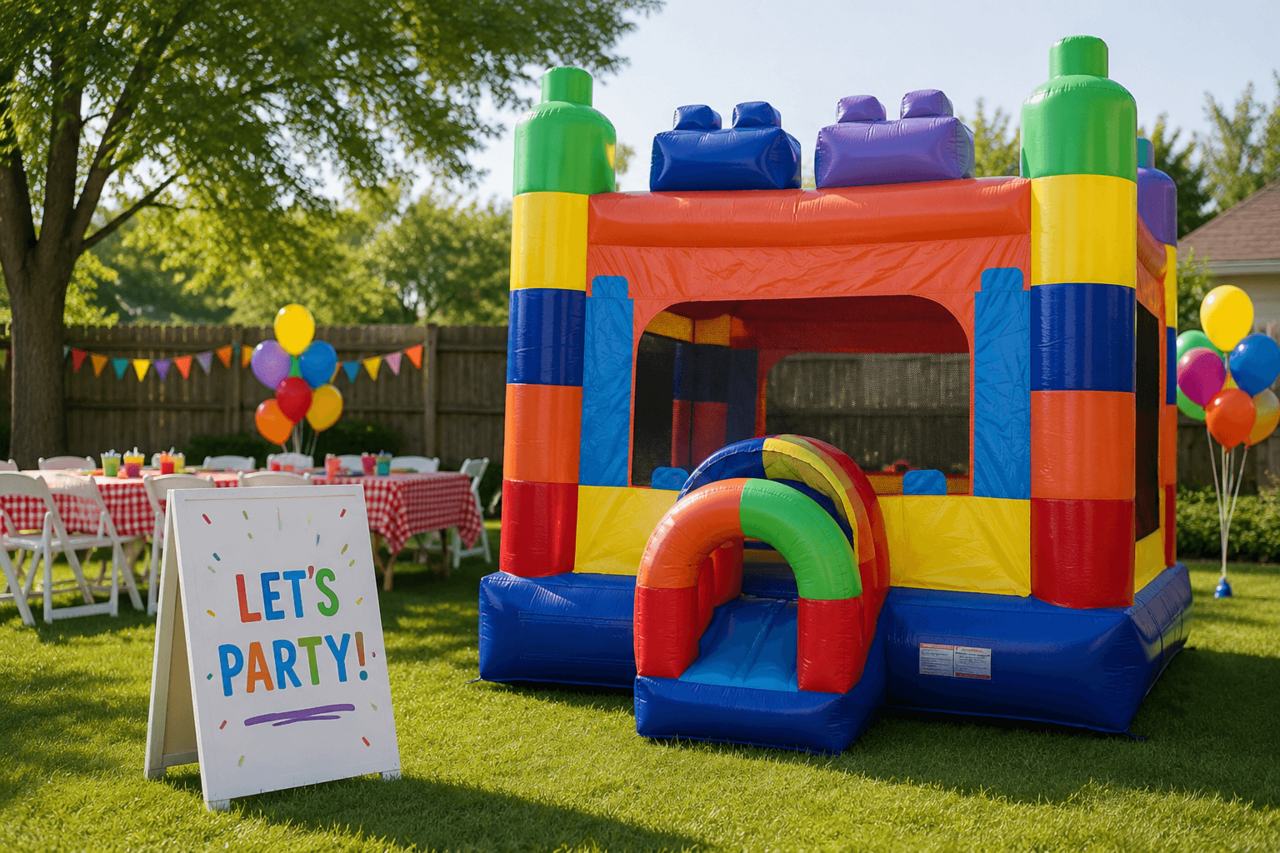 how to plan a large backyard party