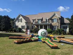9 Hole Inflatable Golf 