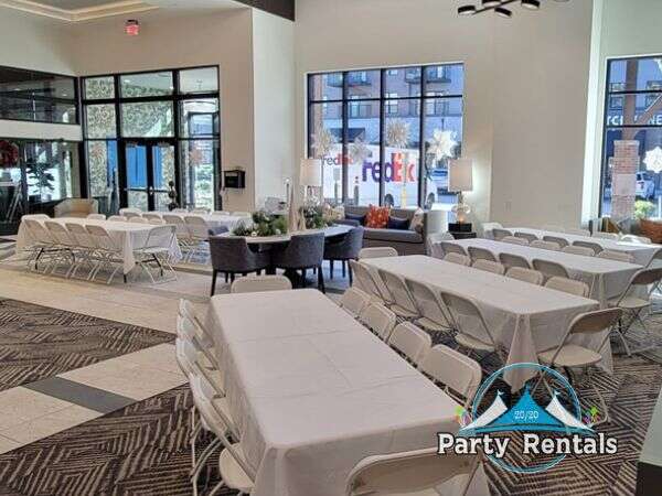 Discover top-tier party rental services by 2020 Party Rentals, catering to clients' event needs with professionalism and making a difference with their expert service.