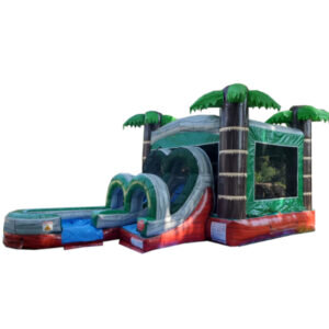 TROPICAL MARBLE WATER SLIDE COMBO