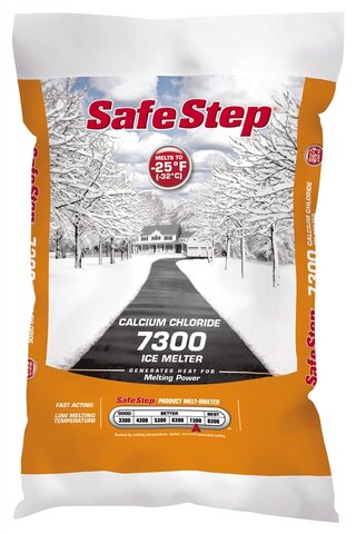 Safe Step 7300 Calcium Chloride Pellet Ice Melt 50 Lb