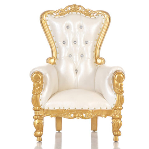 Kids Throne Chair (GOLD)