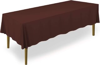60x126' BANQUET TABLE CLOTH (wine red)