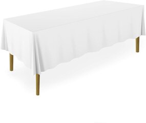 60x102' BANQUET TABLE CLOTH (white)