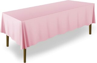 60x102' BANQUET TABLE CLOTH (pink)