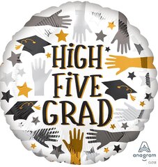 18' High Five Grad Foil Balloon