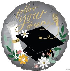 18' Satin Follow Your Dreams Blooms Foil Balloon