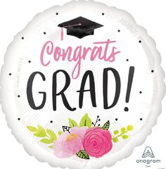 28' Girl Grad Foil Balloon