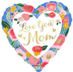 28' Jumbo Love You Mom Ballon