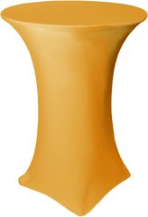 30' SPANDEX COCKTAIL TABLE COVER (gold)