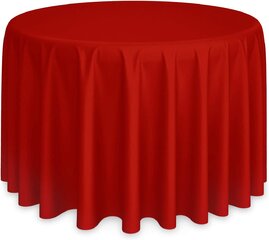108 ' ROUND TABLE CLOTH (red)