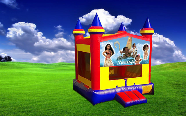 Moana Bounce Castle Bounce On Us Party Rental Water Slide And Bounce House Rentals In East Taunton Ma