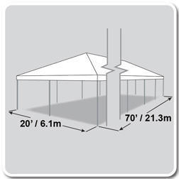 20 x 70 High Peak Frame Tent