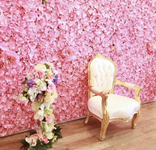Flower Wall Pink