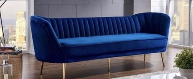 Blue Sofia Sofa