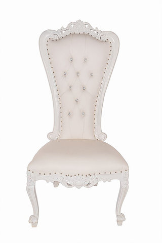 White Crown Chair