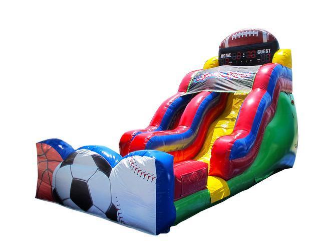 Sports Splash Water Slide