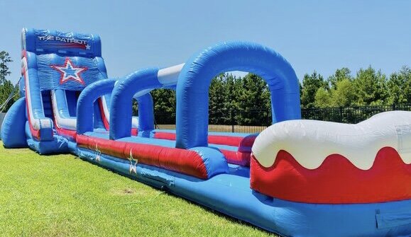 Patriot Water Slide with Slip and Slide