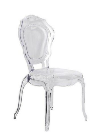 Victorian Clear Acrylic Dining Chair