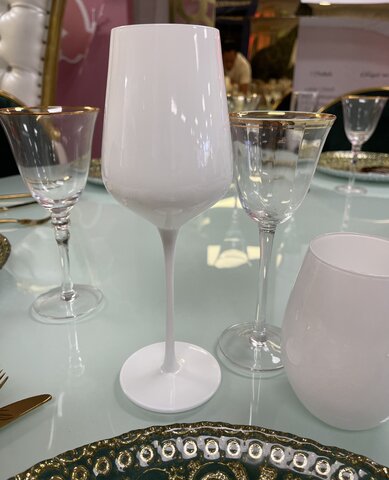 White Wine Glass Long Stem 2