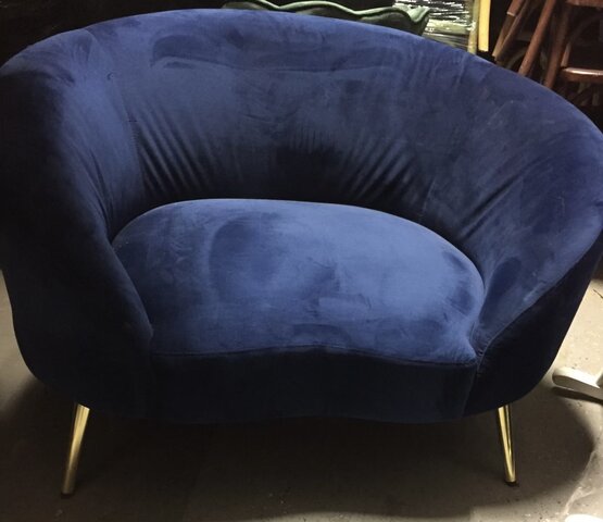 Paris Blue Side Chair