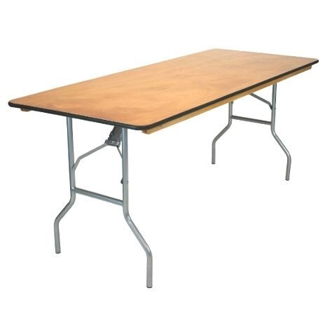 8FTx4FT Rectangle Banquet Table