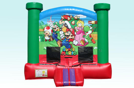 Super Mario Bross bounce house