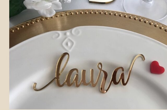 Acrylic Name for Seating Arrangements  