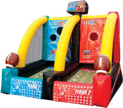 Quarterback Blitz Inflatable Football Game