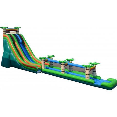Tropical Slide with Slip n Slide 