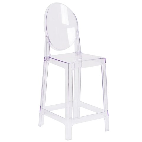 Clear Ghost Bar Stool 