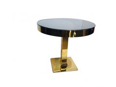 Gold Band Cake Table