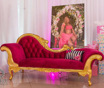 Hot Pink Chaise 