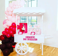 Custom Color Candy Cart With Decal