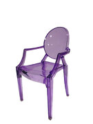 Purple Ghost Chair Kids