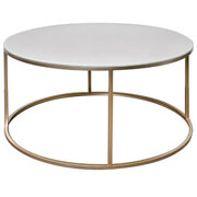 Gold Frost Top Coffee Table