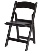 Black Folding Garden Chair