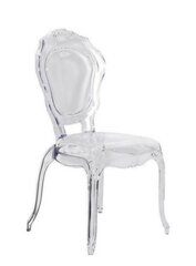 Victorian Clear Acrylic Dining Chair