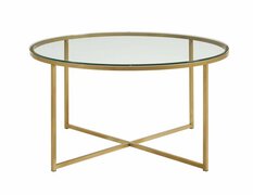 Clear Mirror Coffee Table