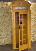 YELLOW TELEPHONE BOOTH