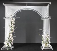 White Metal Arch 